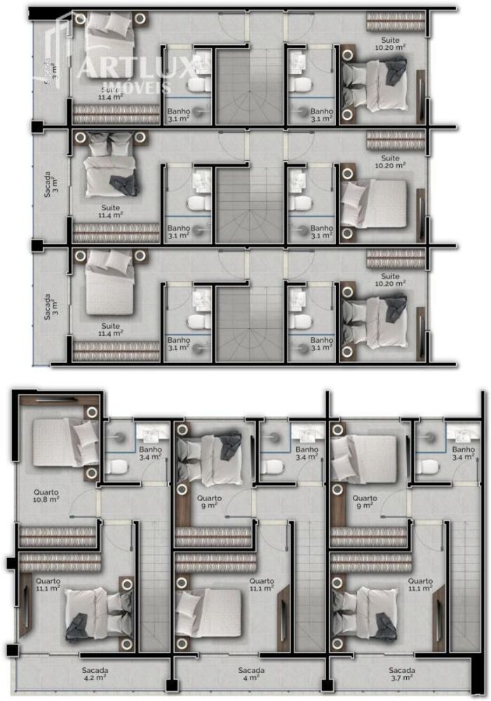 Apartamento, 2 quartos - Foto 6