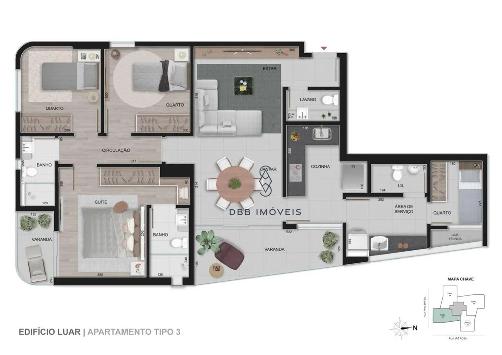 Apartamento, 3 quartos, 114 m² - Foto 5