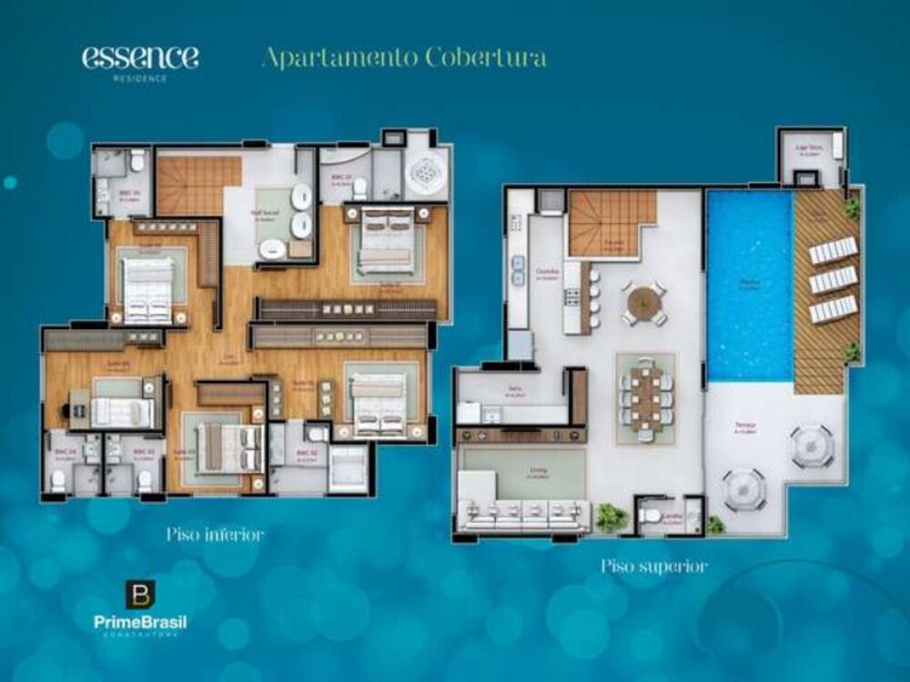 Cobertura, 5 quartos, 240 m² - Foto 3