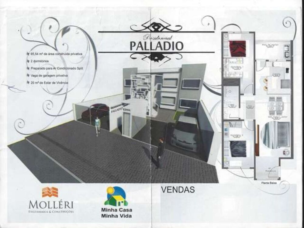 Apartamento, 2 quartos, 65 m² - Foto 1