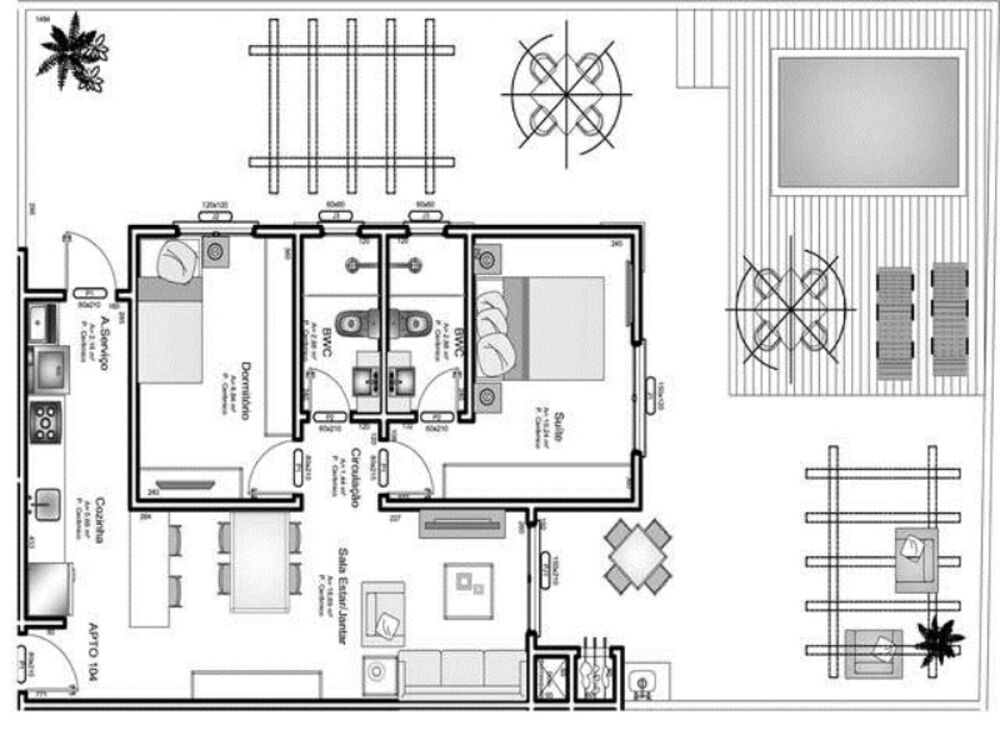 Apartamento, 2 quartos, 61 m² - Foto 2