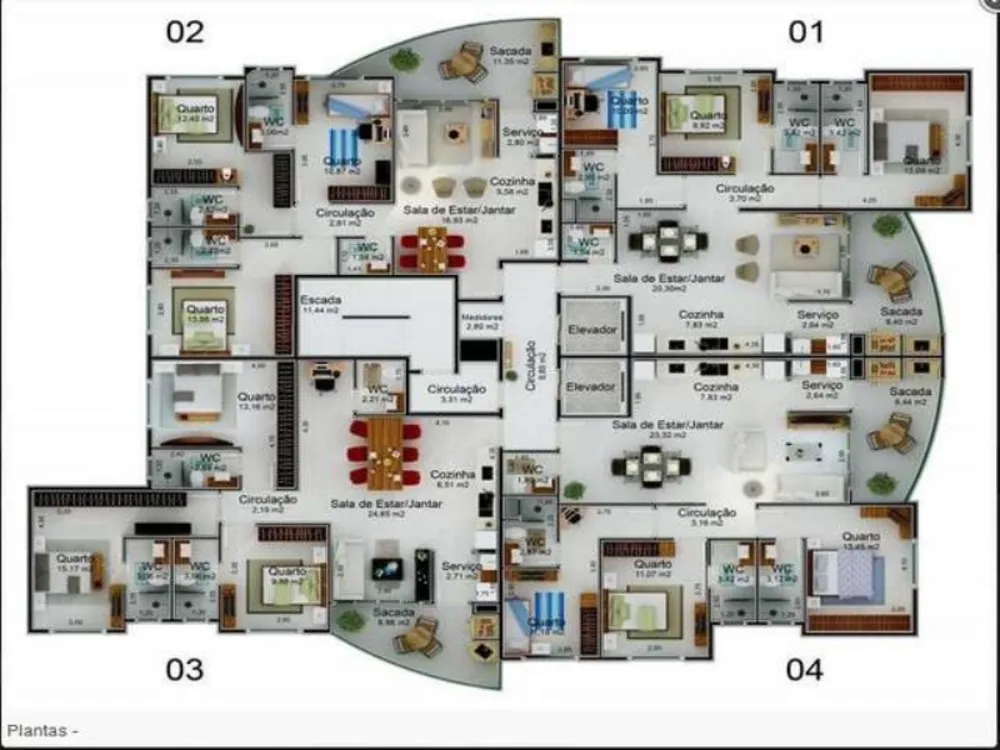 Apartamento, 3 quartos, 98 m² - Foto 4