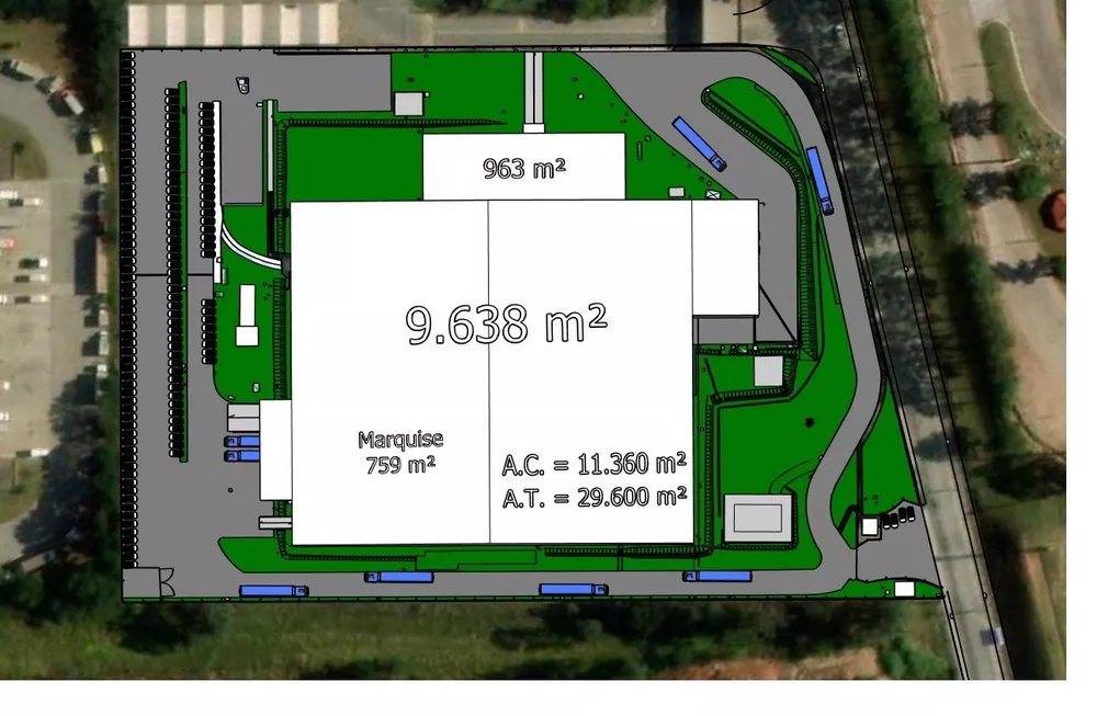 Depósito-Galpão-Armazém para alugar com 3 quartos, 29600m² - Foto 1