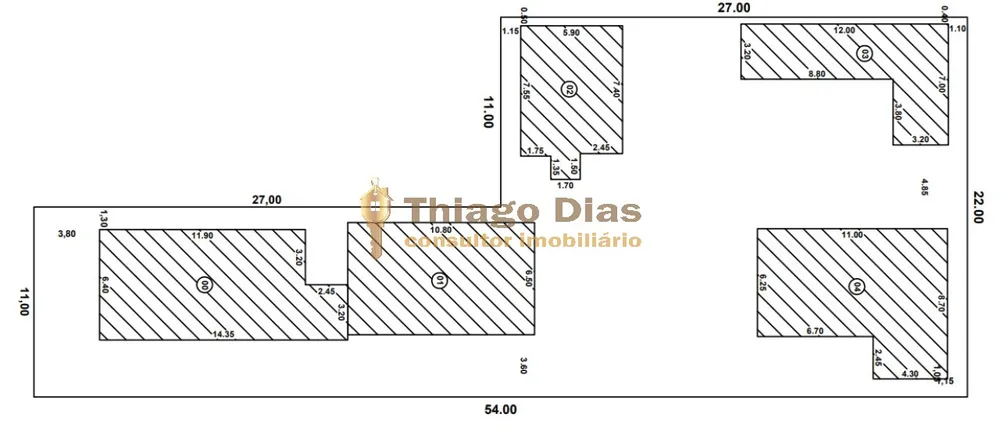Terreno, 858 m² - Foto 1