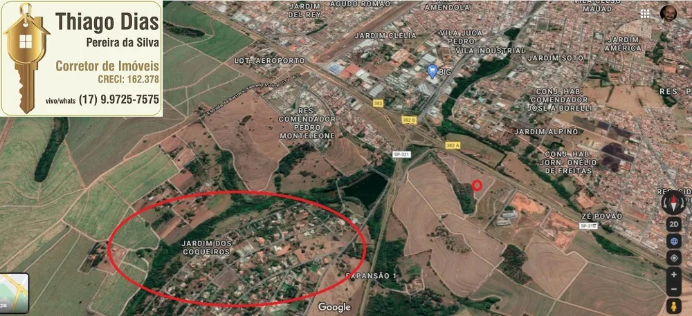 Chácara, 3 quartos, 2500 m² - Foto 1