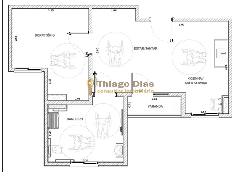 Apartamento à venda com 1 quarto, 48m² - Foto 4