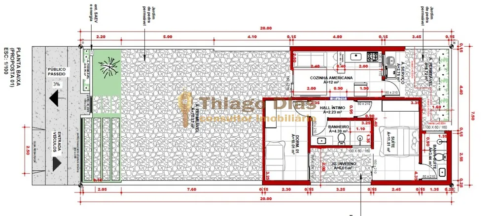 Casa, 2 quartos, 54 m² - Foto 4