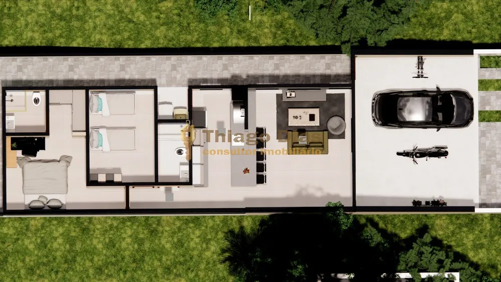 Casa, 2 quartos, 124 m² - Foto 3
