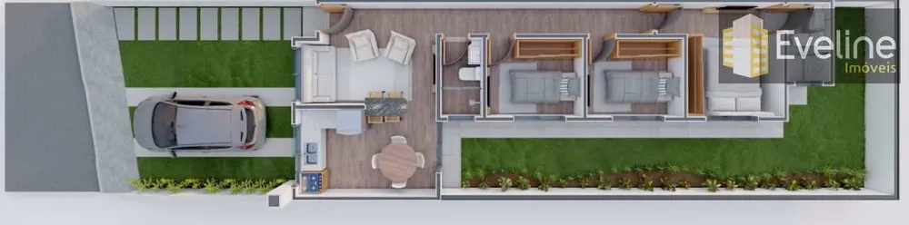 Casa, 3 quartos, 80 m² - Foto 6