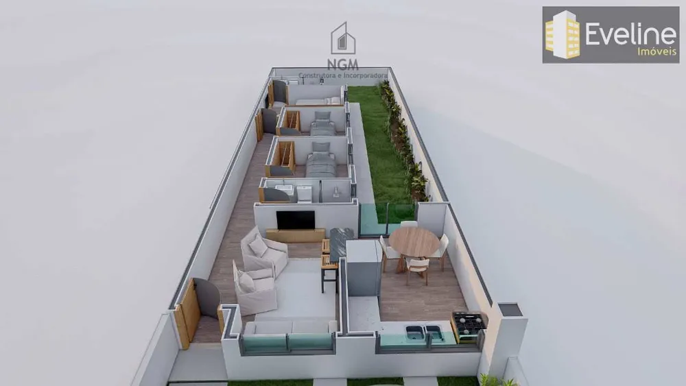 Casa, 3 quartos, 80 m² - Foto 7