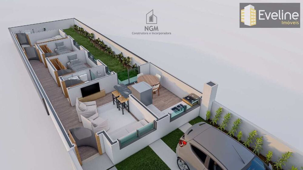 Casa, 3 quartos, 80 m² - Foto 3