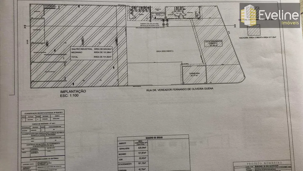 Depósito-Galpão, 1568 m² - Foto 1