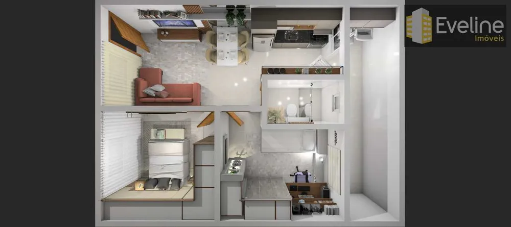 Casa, 2 quartos, 50 m² - Foto 7