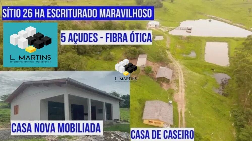 Sítio à venda com 5 quartos, 136m² - Foto 1