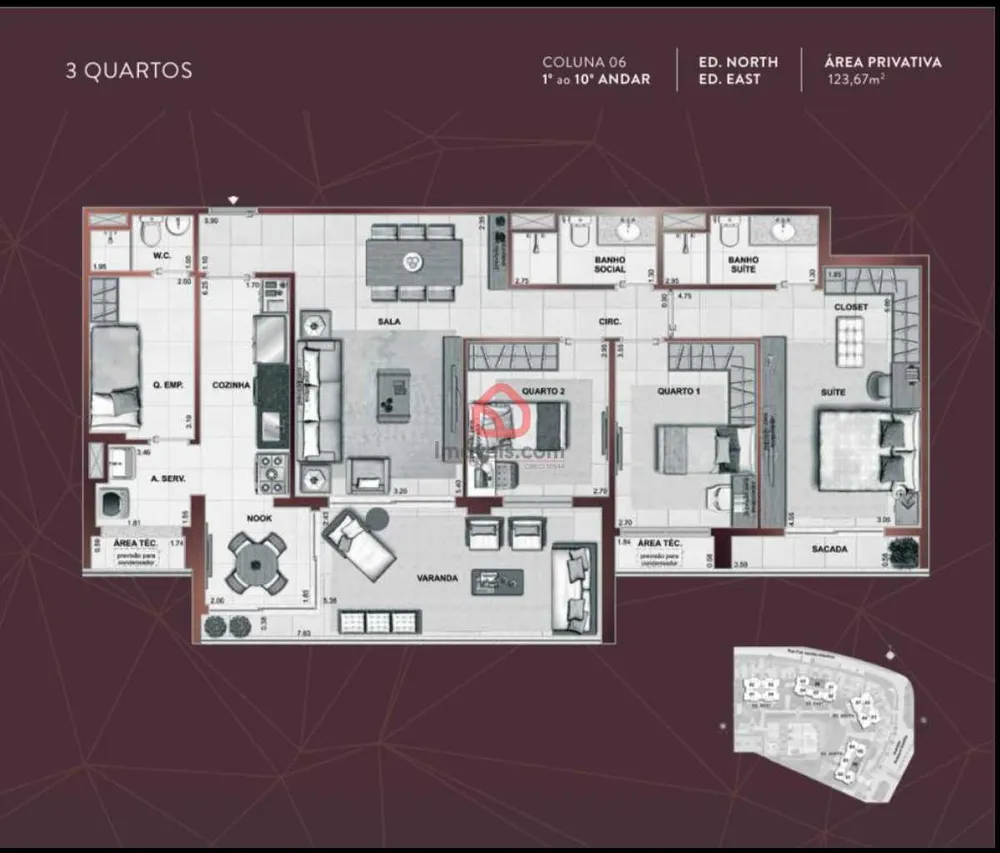 Apartamento, 3 quartos, 123 m² - Foto 30