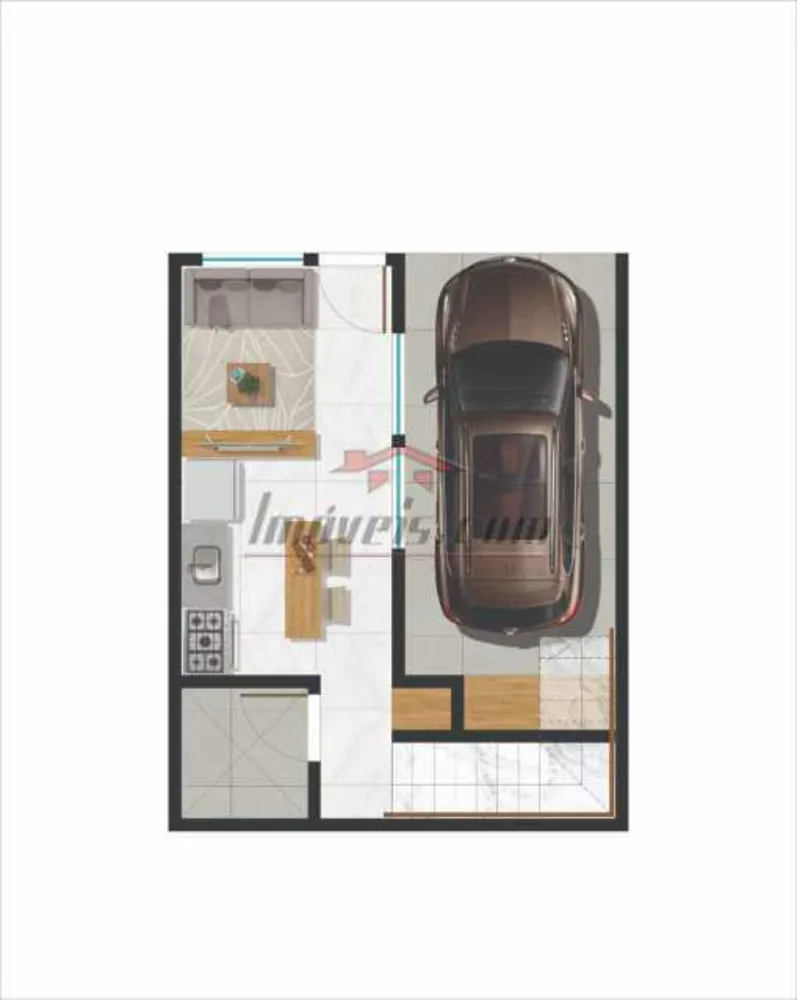 Casa, 2 quartos, 130 m² - Foto 1