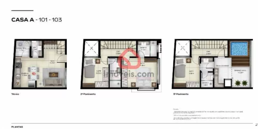Casa de Condomínio, 3 quartos - Foto 7