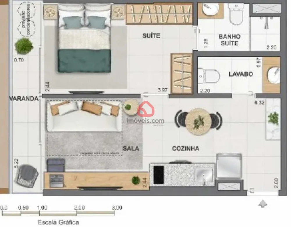 Loft, 38 m² - Foto 1