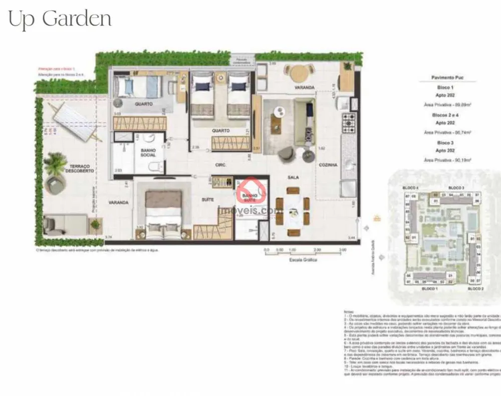 Apartamento, 3 quartos, 87 m² - Foto 5