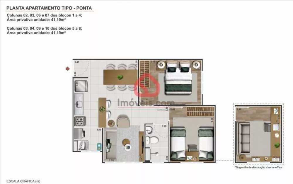 Apartamento, 1 quarto, 52 m² - Foto 13