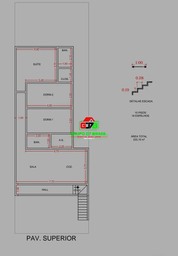 Casa, 3 quartos, 80 m² - Foto 2