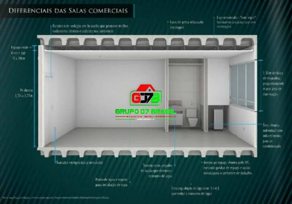 Sala-Conjunto, 34 m² - Foto 10