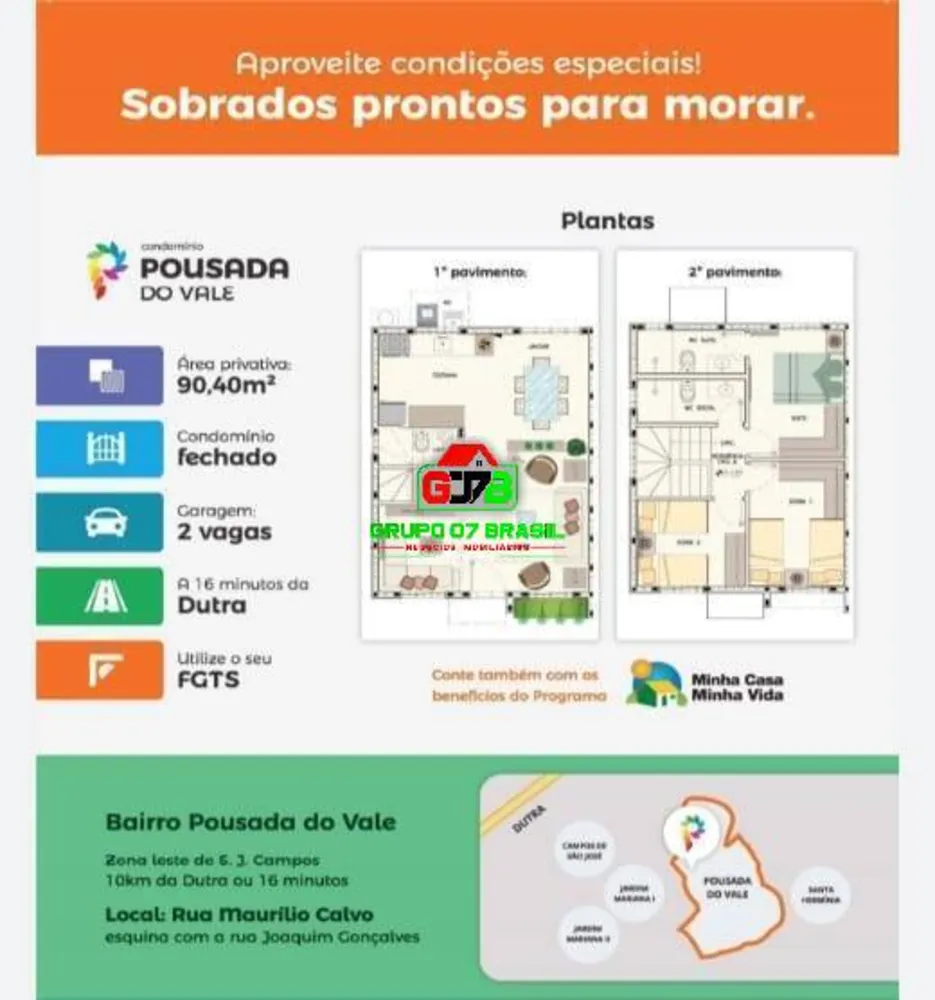 Casa, 3 quartos, 90 m² - Foto 3