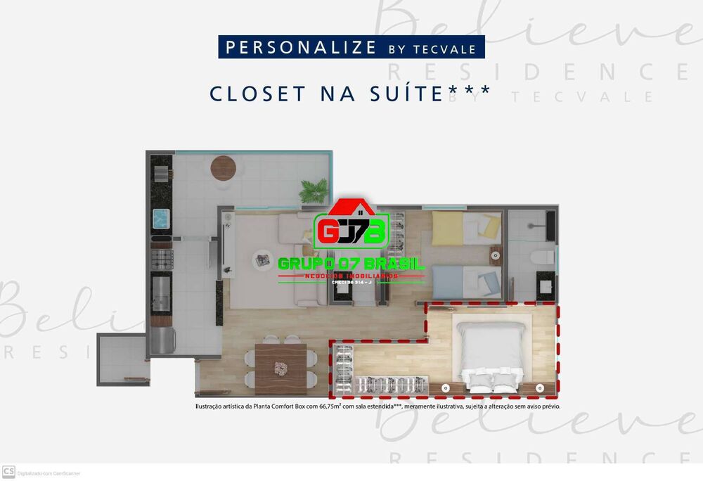 Apartamento à venda com 2 quartos, 64m² - Foto 17