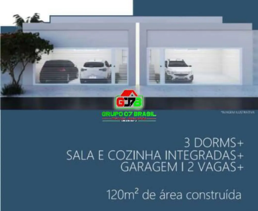 Casa, 3 quartos, 120 m² - Foto 1
