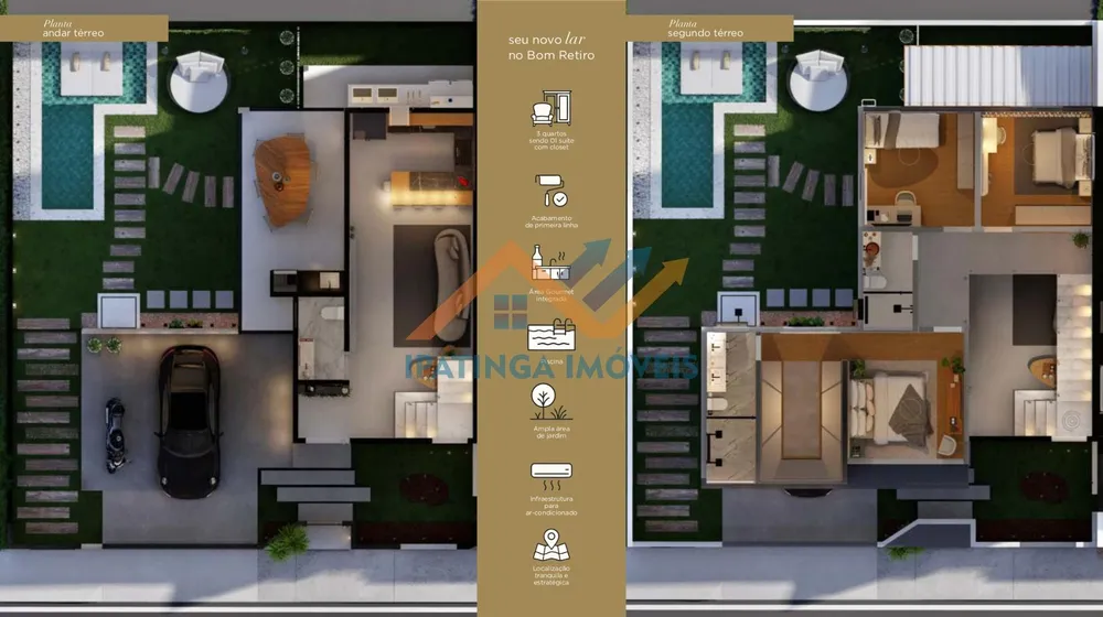 Casa, 3 quartos, 180 m² - Foto 9