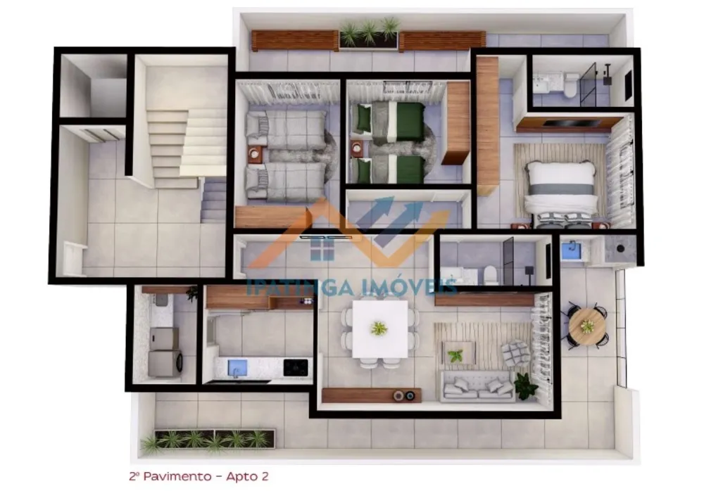 Apartamento, 2 quartos, 105 m² - Foto 4