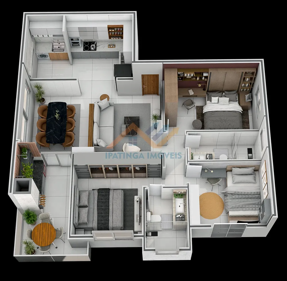 Apartamento, 3 quartos, 90 m² - Foto 5