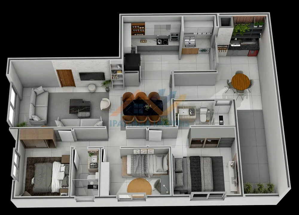 Apartamento, 3 quartos, 90 m² - Foto 7