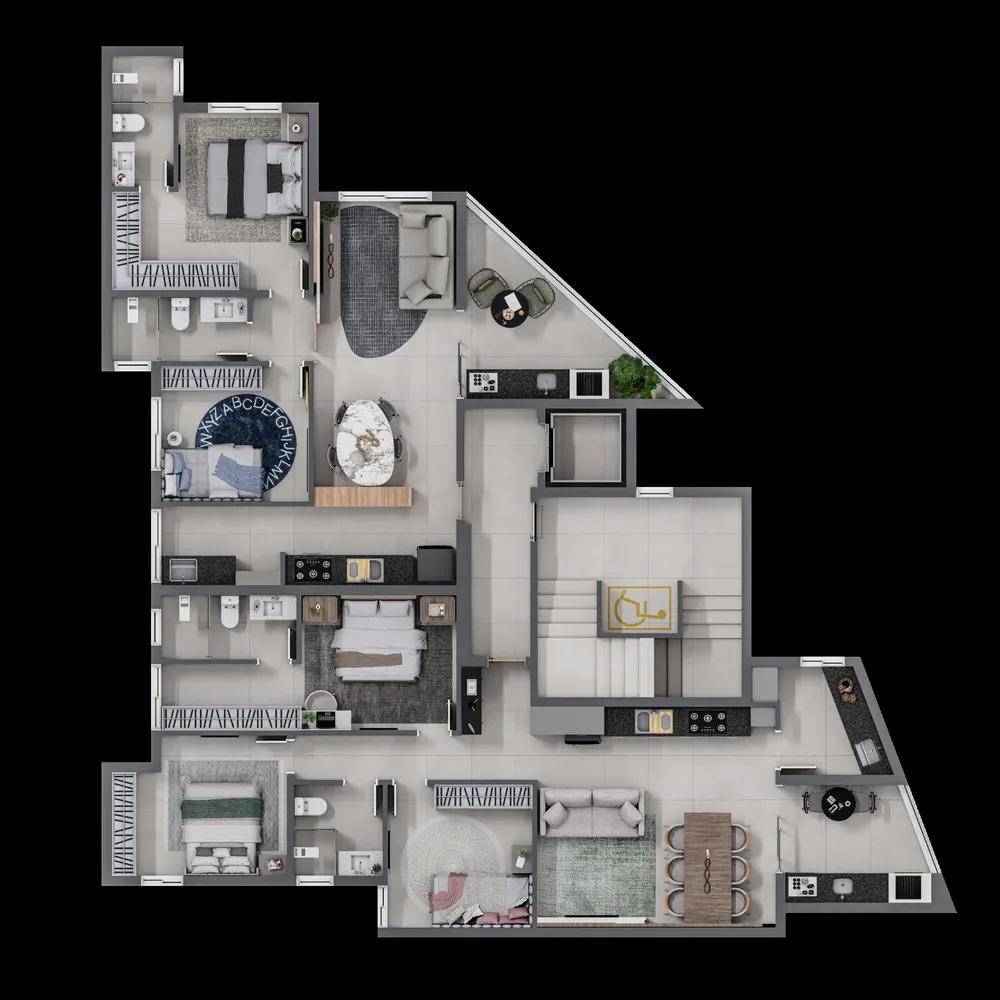 Apartamento, 3 quartos, 89 m² - Foto 2