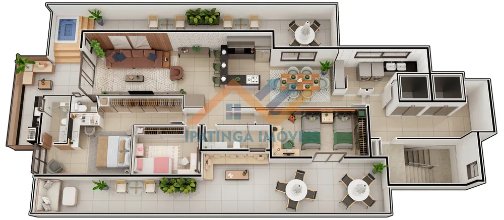 Apartamento, 3 quartos, 143 m² - Foto 2