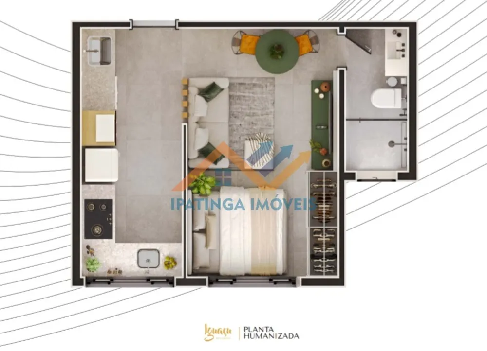 Kitnet-Studio, 27 m² - Foto 10