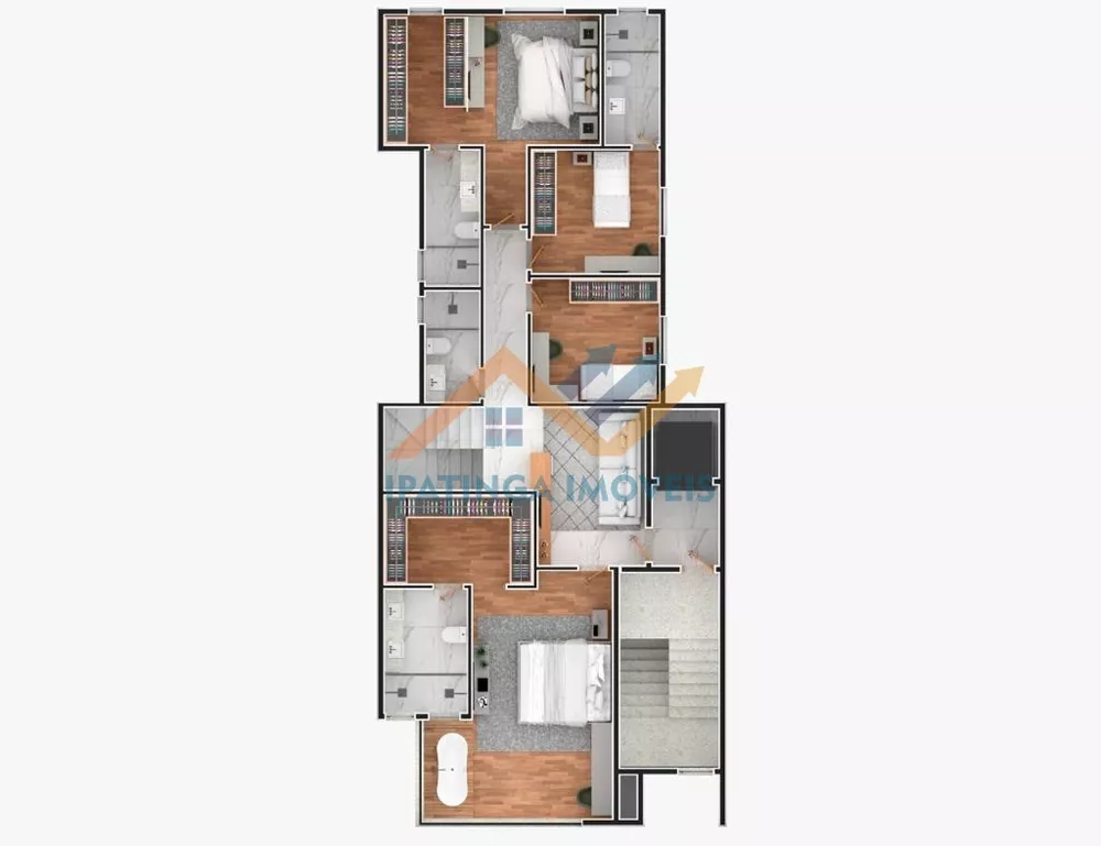 Cobertura à venda com 4 quartos, 250m² - Foto 4