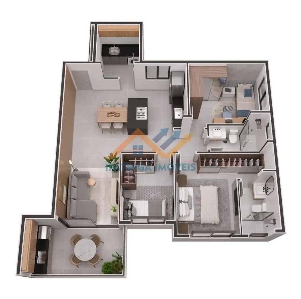 Apartamento, 3 quartos, 90 m² - Foto 6