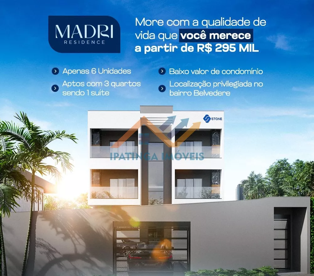 Apartamento à venda com 3 quartos, 77m² - Foto 1