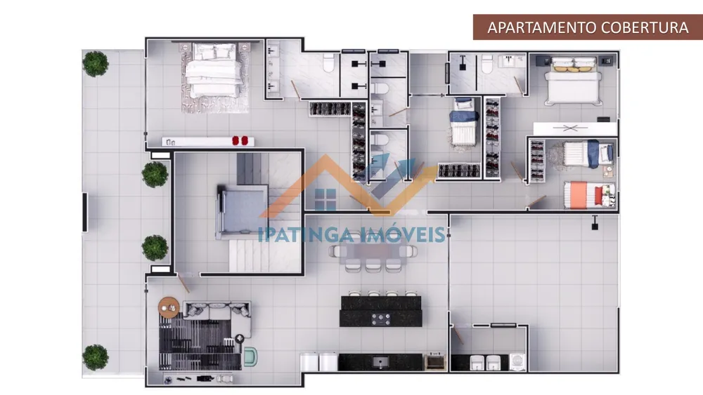 Apartamento, 4 quartos, 220 m² - Foto 6