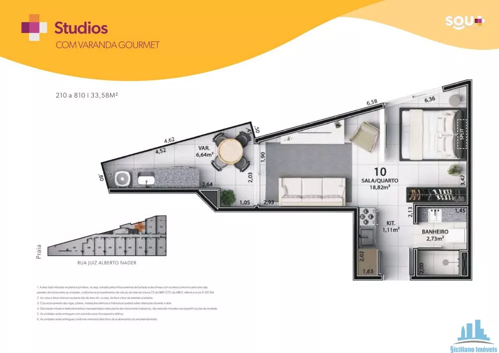 Apartamento, 1 quarto, 35 m² - Foto 43