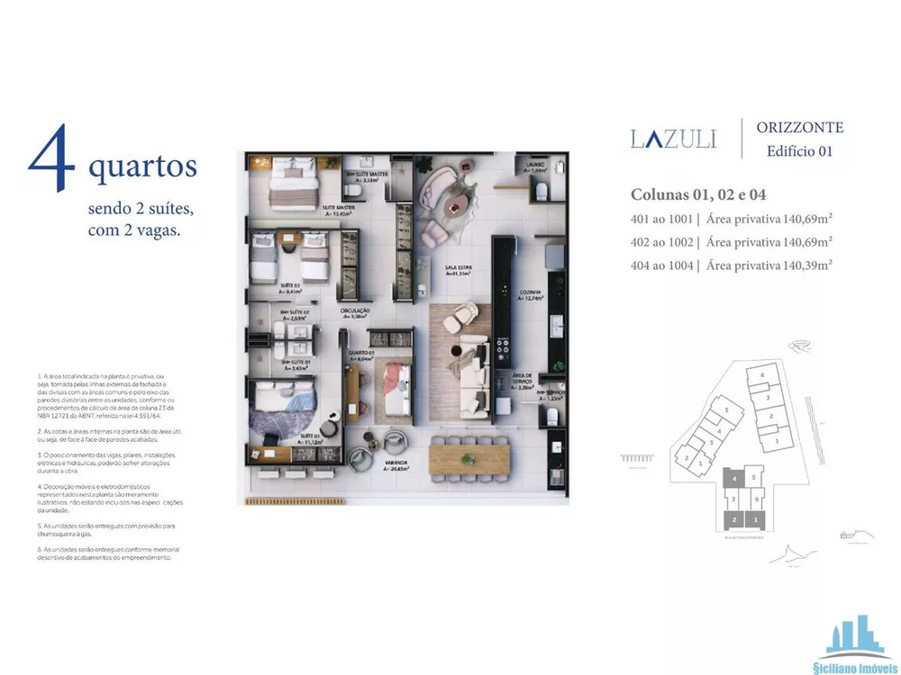 Apartamento, 4 quartos, 140 m² - Foto 82