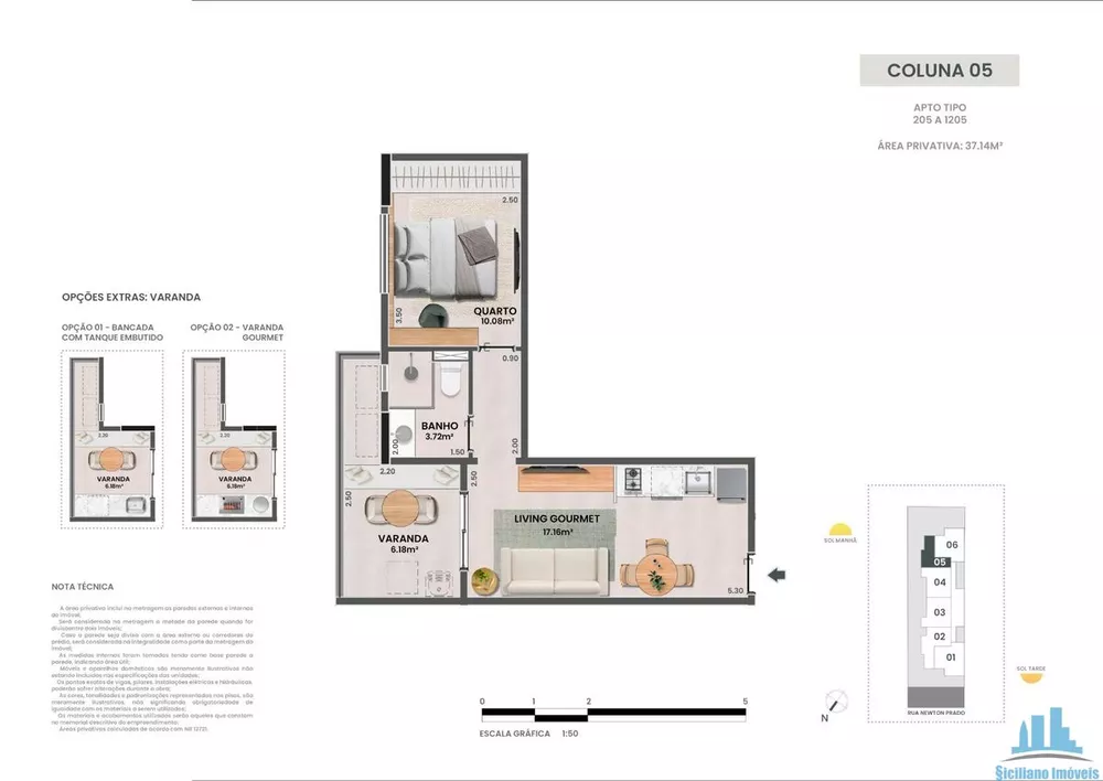 Apartamento, 1 quarto, 32 m² - Foto 24