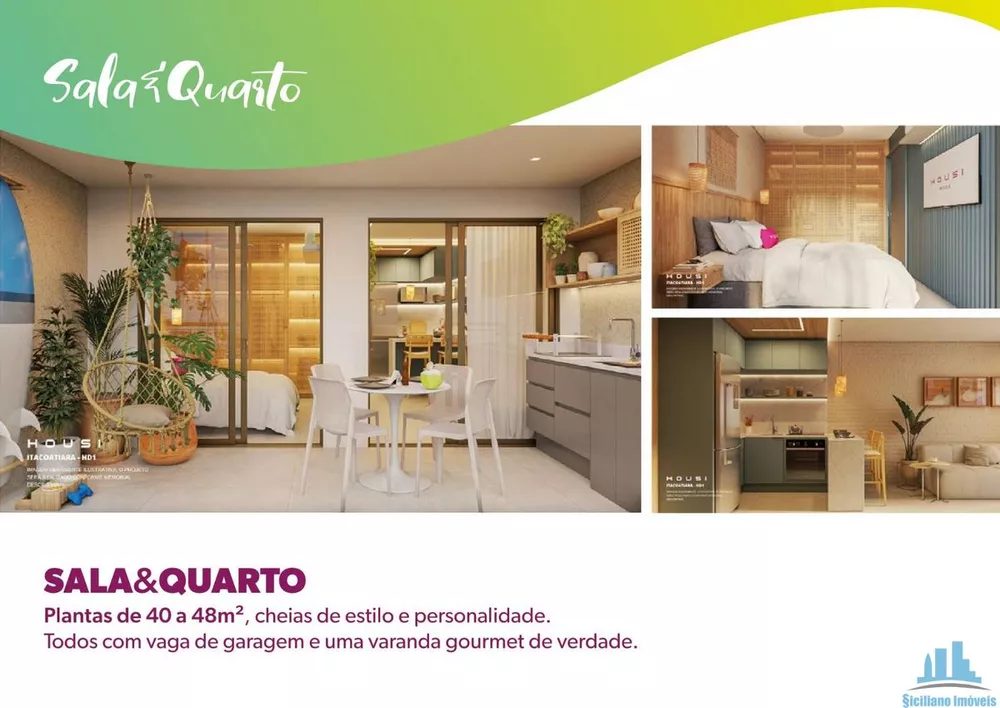 Flat/Apart Hotel, 1 quarto, 48 m² - Foto 56