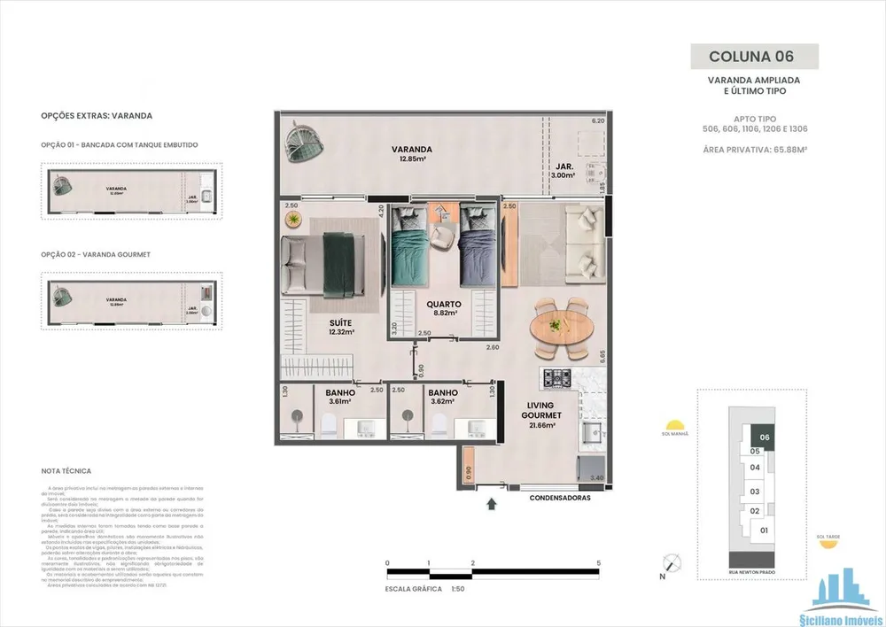 Apartamento, 2 quartos, 55 m² - Foto 24