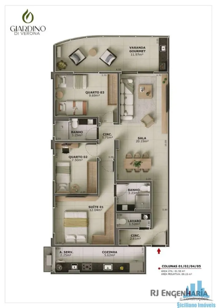 Apartamento, 3 quartos, 81 m² - Foto 14