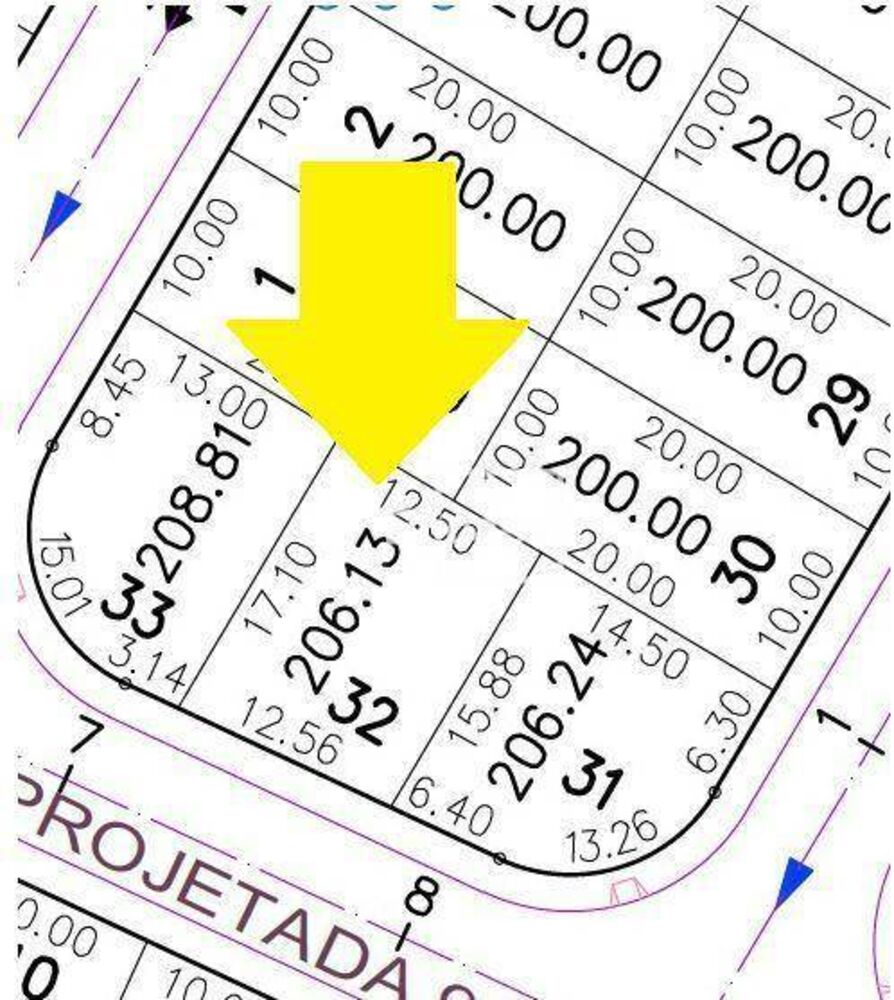 Terreno, 206 m² - Foto 2