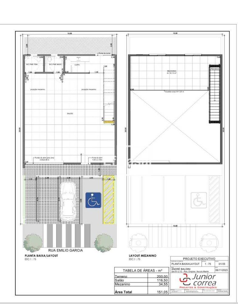Loja-Salão, 160 m² - Foto 3