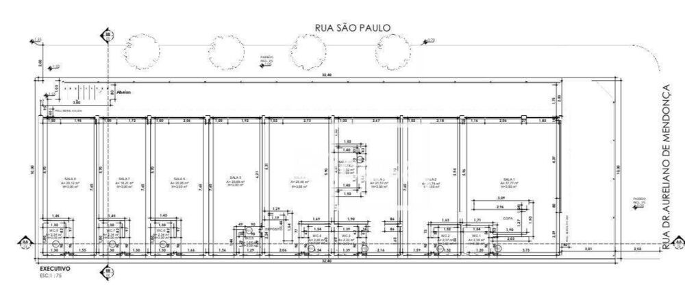 Loja-Salão, 18 m² - Foto 1