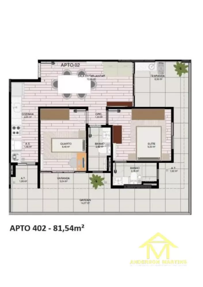Apartamento, 2 quartos, 62 m² - Foto 7